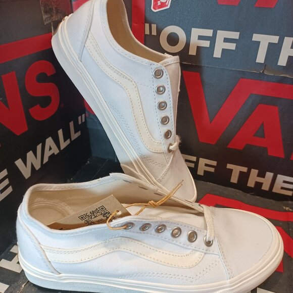 Vans Men's 4.5/Women's 6 Old Skool Tapered Eco Theory White Natural VN0A54F49FQ - Picture 6 of 12